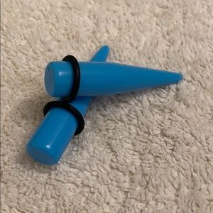 Acrylic ear stretching